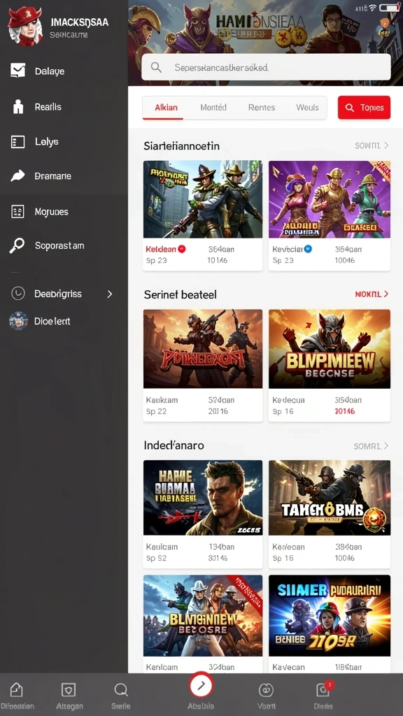 Tampilan utama aplikasi Review Aplikasi yowestogel yang intuitif dan efisien.