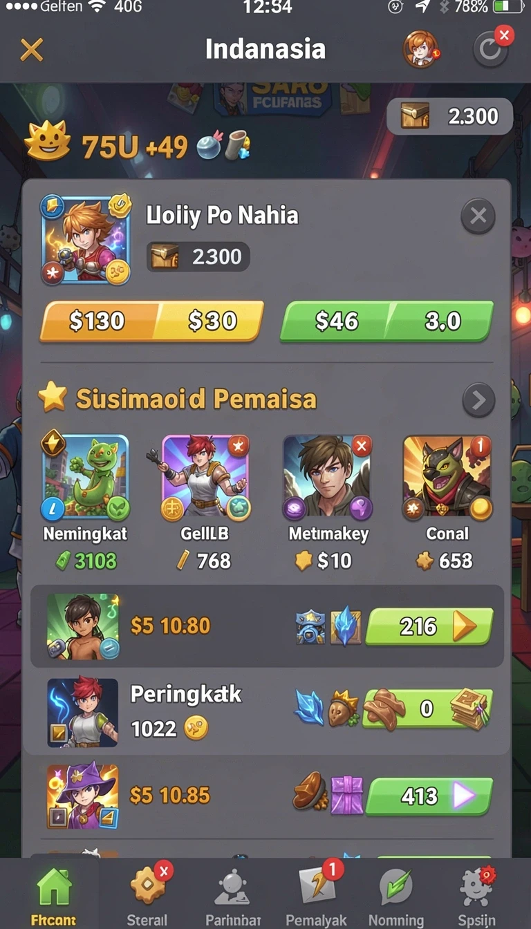 Tampilan utama aplikasi Review Aplikasi isototo yang intuitif dan efisien.