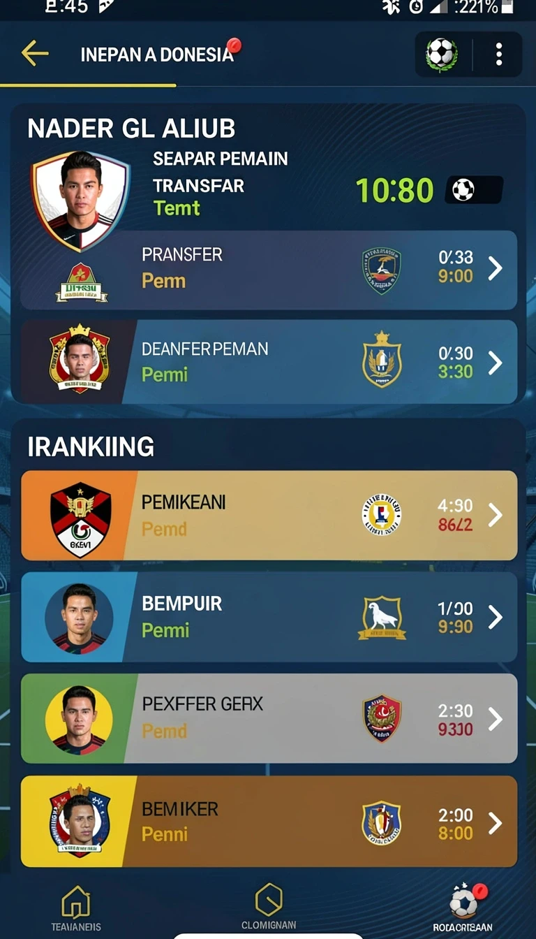 Tampilan utama aplikasi Download tempototo APK untuk Android yang intuitif dan efisien.
