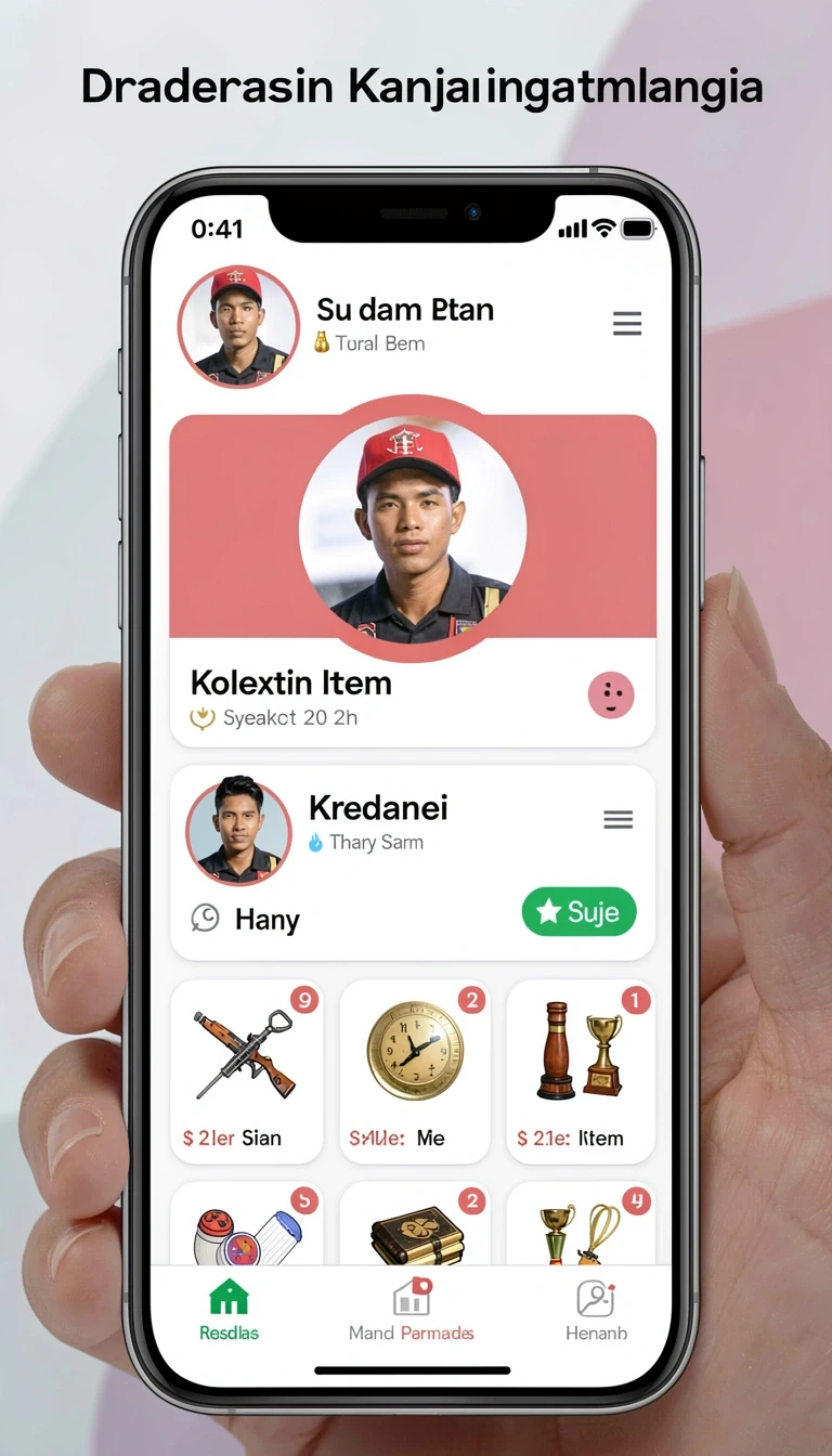 Tampilan utama aplikasi Review Aplikasi evostoto yang intuitif dan efisien.